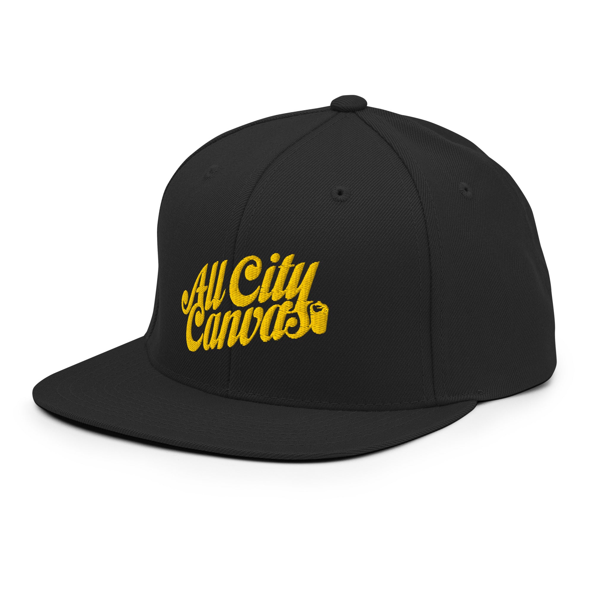 Old School All City Canvas 2012 - Classic Black Snapback Hat